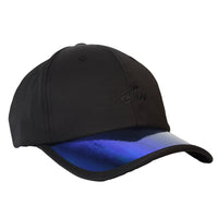Baseball Cap Shiny Brim Newyork Rubber Patch Hat