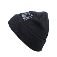 Knitted Beanie Hat Keith Haring Heart Patch Watch Cap CR51090