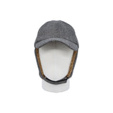Winter Tweed Baseball Cap Earflap Visor Knit Hunting Hat CTT1490
