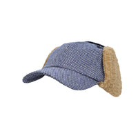 Winter Tweed Baseball Cap Earflap Visor Knit Hunting Hat CTT1490