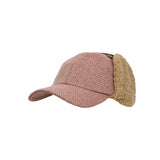 Winter Tweed Baseball Cap Earflap Visor Knit Hunting Hat CTT1490