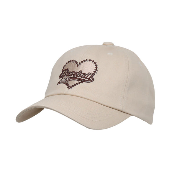 Embroidery Love Baseball Cap Cotton Dad Hats Adjustable