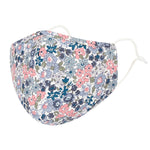 Cotton Face Floral Bandana Filter Pocket Multiple Layers