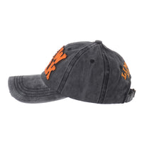 Baseball Cap Washed Distressed Trucker Hat New York DW1516