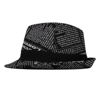 Cotton Fedora Hat Cool Structured Gangster Trilby Band DW61204