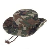 Boonie Bush Hat Wide Brim Camouflage Side Snap Rivets DW8339