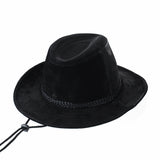 Suede Indiana Jones Hat Outback Hat Fedora DW8851