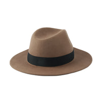 Wool Felt Fedora Classic Panama Hat Band Wide Brim GN61297