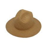 Wide Brim Fedora Panama Hat Straw Cool Summer Beach