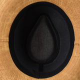 Weathered Faux Leather Outback Hat GN8748