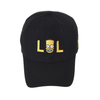 The Simpsons Baseball Cap LoL Bart Embroidery Hat HL11029