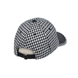 Houndstooth Pattern Unisex Baseball Cap Casual Dad Ball Hat Adjustable Strapback JD11422
