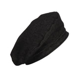 Beret Hat Denim Cotton British Style Strap Adjustable