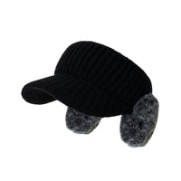 Winter Sun Visor Earflap Warmer Hat Windproof Cap
