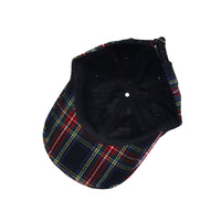 Baseball Cap Tartan Plaid Check Winter Cotton Hat KR11087