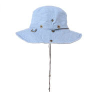Boonie Bush Hats Wide Brim Denim Camouflage Side Snap KR2190