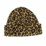 Knitted Beanie Hat Animal Leopard Pattern Watch Cap