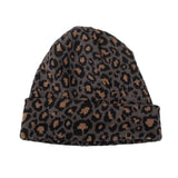 Knitted Beanie Hat Animal Leopard Pattern Watch Cap KR51083