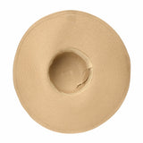 Wide Brim Floppy Summer Beach Sun Hat Paper Straw Tassel Dome For Women KR9973
