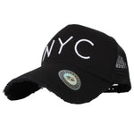 Mesh Baseball Cap Cotton Dad Trucker Hat Distressed