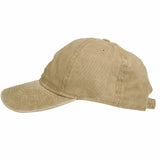 Cotton Baseball Cap Pigment Dyed Low Profile Hat KZ10032