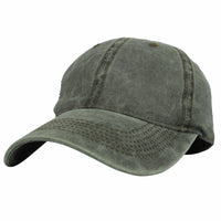 Cotton Baseball Cap Pigment Dyed Low Profile Hat KZ10032
