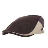 Wool Basic Herringbone Gatsby Ivy Cap Newsboy Hat