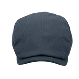 Cotton Newsboy Cap Flat Cap Ivy Gatsby Golf Cabbie Hat LD31511