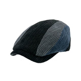 Corduroy Newsboy Cap Flat Cap Ivy Gatsby Golf Cabbie Hat Adjustable Hunting Hat