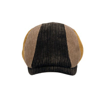 Corduroy Newsboy Cap Flat Cap Ivy Gatsby Golf Cabbie Hat Adjustable Hunting Hat LD31550