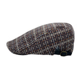 Check Pattern Wool Newsboy Cap Flat Cap Ivy Gatsby Golf Cabbie Hat Adjustable Hunting Hat LD31551