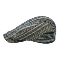 Stripe Ivy Gatsby Hats - Newsboy Cabbie Cap - Hunting Driving Golf Adjustable LD31576