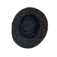 Tweed Check Bucket Hat Unisex Fashion Cap LDB1470