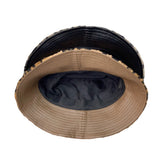 Leopard Soft Plush Winter Bucket Hat Fluffy Fashion Cap LDB1471