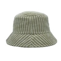 Winter Corduroy Bucket Hat - Fisherman Sun Cap Foldable Outdoor Travel Mens Womens LDB1560