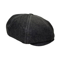 Denim Cotton Bakerboy Cap Newsboy Hat Simple Beret Peaked Cap