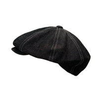 Denim Cotton Bakerboy Cap Newsboy Hat Simple Beret Peaked Cap LDG1464