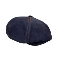 Denim Cotton Bakerboy Cap Newsboy Hat Simple Beret Peaked Cap LDG1464