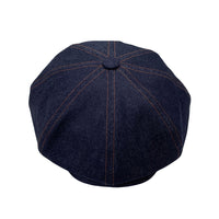Denim Cotton Bakerboy Cap Newsboy Hat Simple Beret Peaked Cap LDG1464