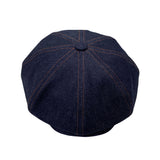 Denim Cotton Bakerboy Cap Newsboy Hat Simple Beret Peaked Cap LDG1464