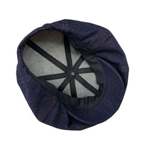 Denim Cotton Bakerboy Cap Newsboy Hat Simple Beret Peaked Cap LDG1464