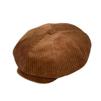 Corduroy Baker Boy Cap Simple Plain Beret Cotton Ivy Newsboy Hat LDG1465