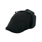 Winter Warm Earflap Flat Cap Newsboy Cap Golf Driver Irish Fleece Hunting Hat
