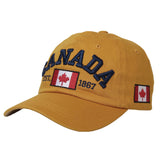 Cotton Baseball Cap Canada Maple Flag Embroidery LX1382