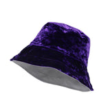 Unisex Double-Side-Wear Reversible Bucket Hat Lightweight Outdoor Fishing Cap MUB1439