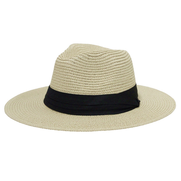 Paperstraw Mesh Fedora Panama Sun Summer Beach Hat