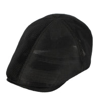 Breathable Mesh Summer Hat Newsboy Beret Ivy Cabbie Cap SL31271
