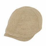 Diagonal Stripe Basic Newsboy Hat Adjustable Flat Cap SL31272