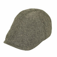 Diagonal Stripe Basic Newsboy Hat Adjustable Flat Cap SL31272