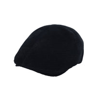 Wool Flat Cap Men Basic Newsboy Ivy Gatsby Cabbie Hat